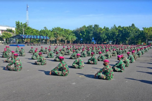 Kumpulkan Seluruh Pasukan, Ini Pesan Komandan Brigif 2 Marinir