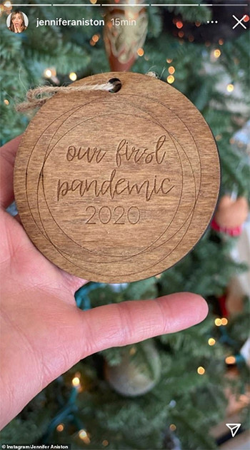 Unggah Ornamen Natal Bertema COVID-19, Jennifer Aniston Dihujat Netizen