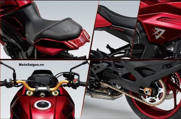 Suzuki Katana Red Candy Masuk Indonesia 2021? Simak Dulu Tampang Berototnya!