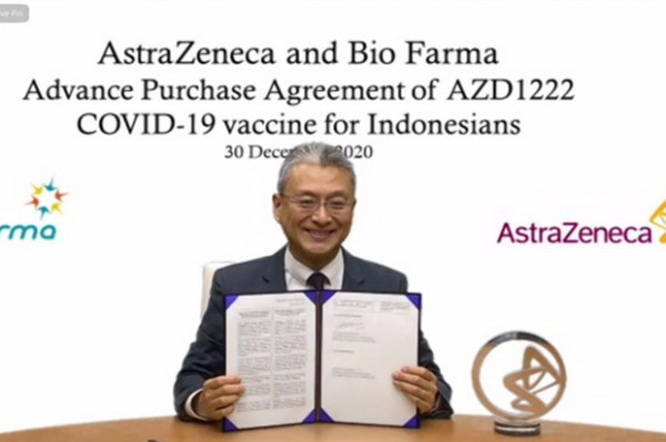 Kemenkes Sepakat Beli 50 Juta Dosis Vaksin AZD1222 dari AstraZeneca