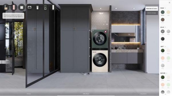 LG Mungkinkan Anda Integrasikan Perangkat Elektronik dengan Interior Rumah