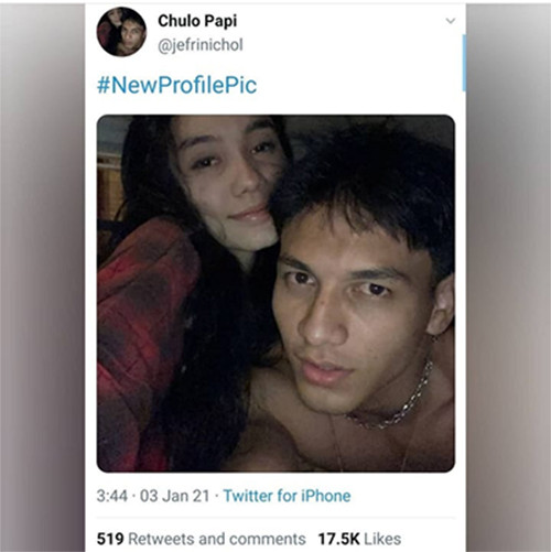 Unggah Foto Profil Berdua di Twitter, Jefri Nichol-Jelita Barbara Pacaran?