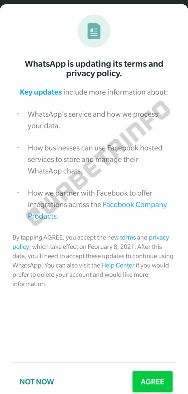 WhatsApp Mulai Gulirkan Ketentuan dan Kebijakan Privasi Baru