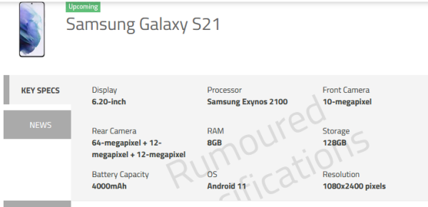 Harga Samsung Galaxy S21 Bocor, Katanya dijual Mulai Rp14,6 Juta