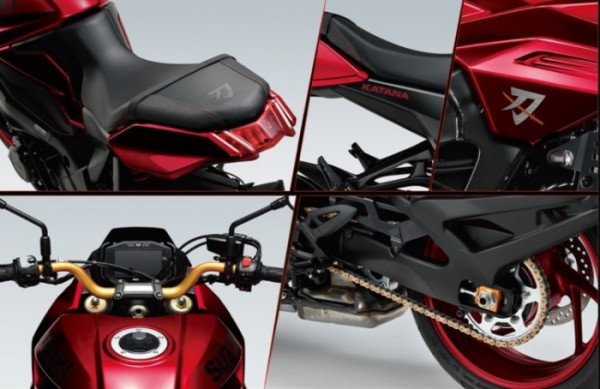 Dibikin 100 Unit Saja, Suzuki Katana Red Resmi Diperkenalkan