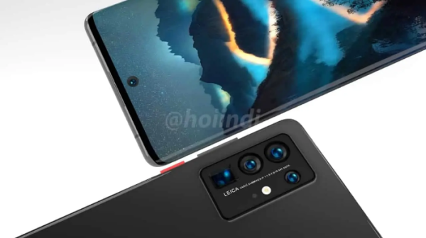 Beredar Foto Terbaru Huawei P50 Pro dengan Waterfal Screen