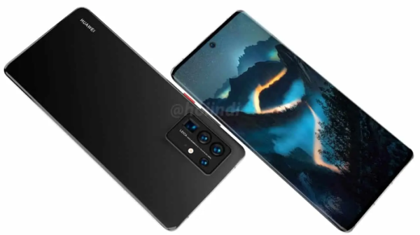 Beredar Foto Terbaru Huawei P50 Pro dengan Waterfal Screen