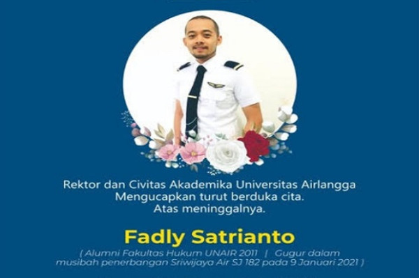 Fadly Satrianto, Co Pilot Sriwijaya Air Dikenal Ramah, Baik dan Pendiam