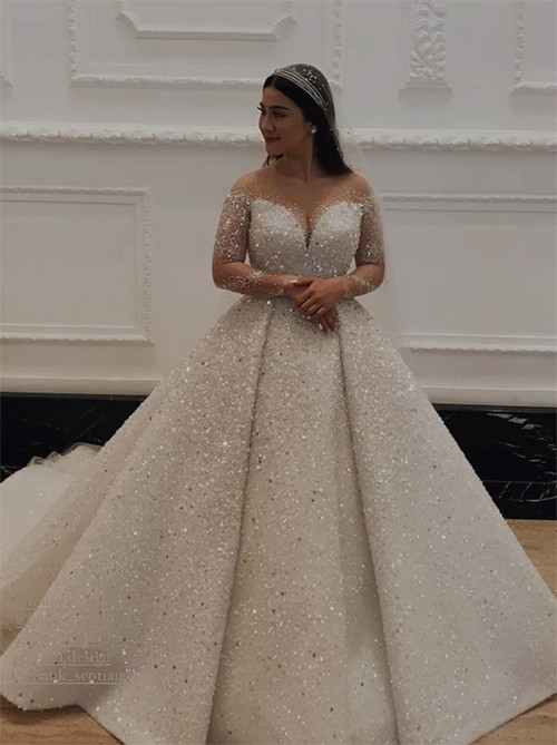 Glamornya Gaun Pernikahan Felicya Angelista, bak Ratu Sehari