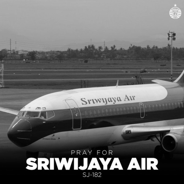 Pesawat Sriwijaya Air SJ-182 Jatuh, Sepak Bola Tanah Air Ikut Berduka