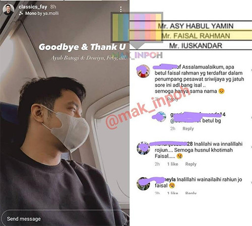 Jadi Korban Sriwijaya Air, YouTuber Faisal Rahman Sempat Ucap Salam Perpisahan di Media Sosial