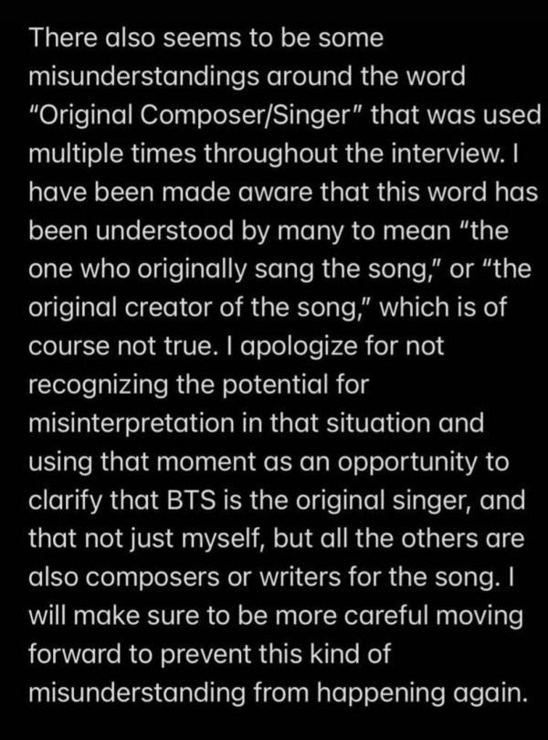 NIve Minta Maaf pada V BTS Terkait Kontroversi Penciptaan Lagu 'Blue & Grey'