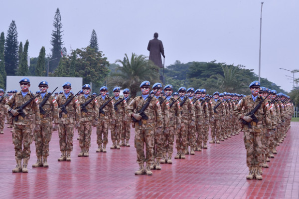 850 Prajurit TNI Ditugaskan sebagai Pasukan Perdamaian PBB di Afrika Tengah