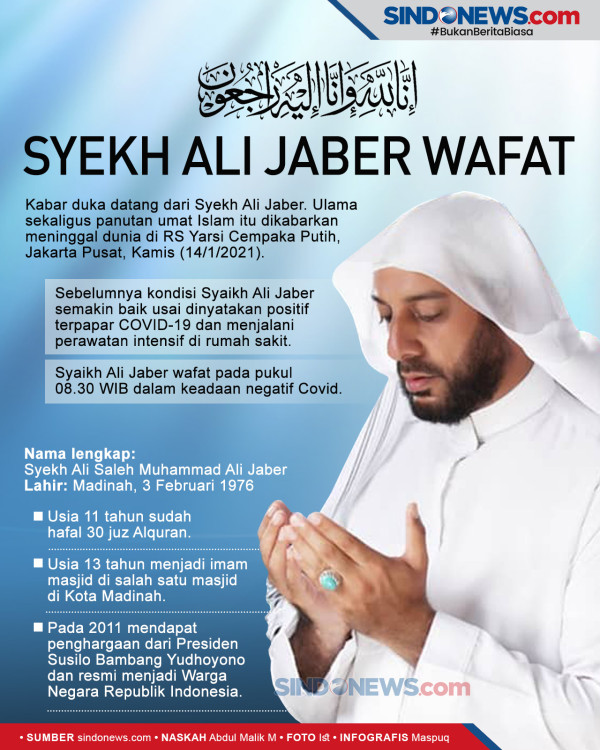 Ketum Pemuda Muhammadiyah Sebut Syekh Ali Jaber Ulama yang Meneduhkan