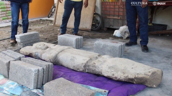 Patung Kuno dengan Hiasan Kepala Mirip 'Star Wars' Ditemukan di Meksiko