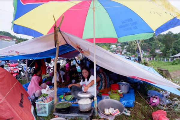 Begini Suasana Pengungsi Bencana Gempa Bumi di Sulawesi Barat