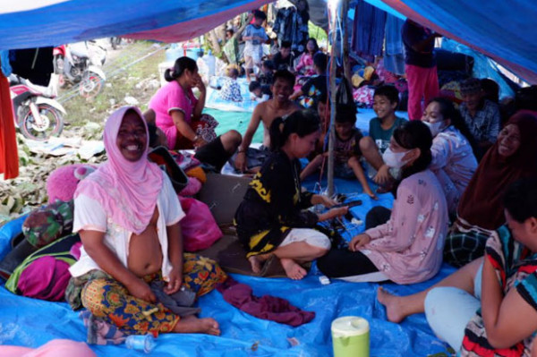 Begini Suasana Pengungsi Bencana Gempa Bumi di Sulawesi Barat