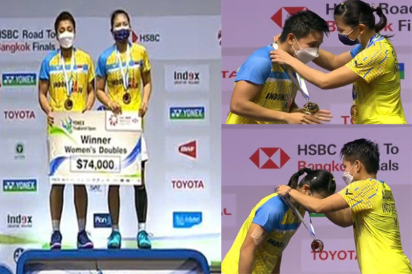 Juara Super 1.000 Pertama, Greysia Mewek Dipelukan Apriyani