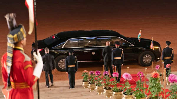 Jadi Presiden Amerika, Joe Biden Gunakan Mobil Negara yang Lama
