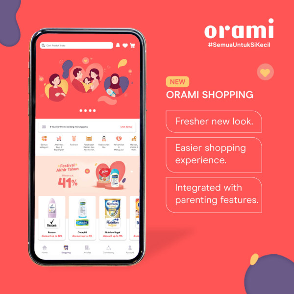 Orami Ingin Jadi Super App untuk Kategori Aplikasi Parenting