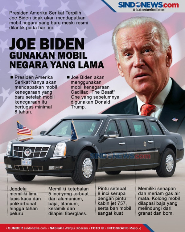 Biden Hadiri Kebaktian Gereja di Washington DC Jelang Pelantikan