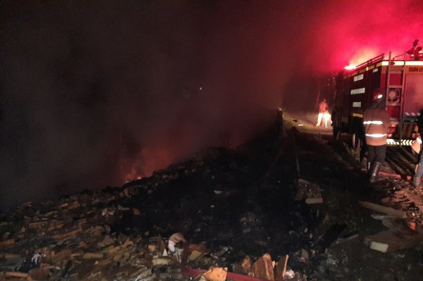 Mojokerto Gempar, Ledakan Dahsyat Mirip Bom Terjadi di Tumpukan Sampah