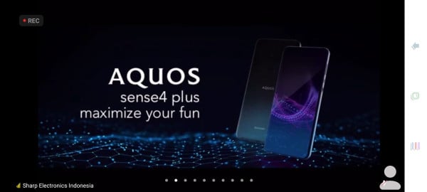 Sharp AQUOS Sense4 Plus, Ponsel Gaming Cita Rasa Jepang Serbu Gamer Indonesia