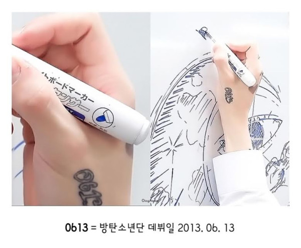 13 Tato Jungkook BTS dan Maknanya