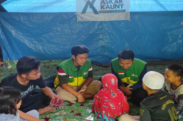 Rumah Tahfizh Darurat Obati Trauma Anak Korban Gempa