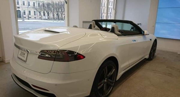 Tesla Model S Diubah Jadi Cabriolet, Bagus atau Jelek?