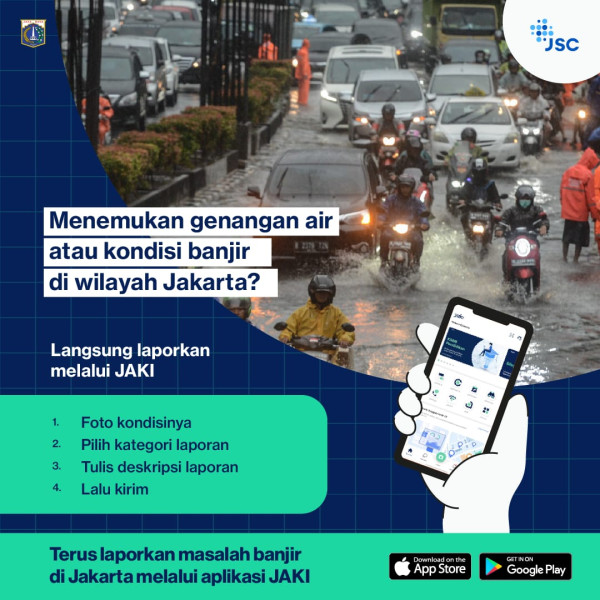 Temukan Genangan atau Banjir di Jakarta, Ini Saran Anies
