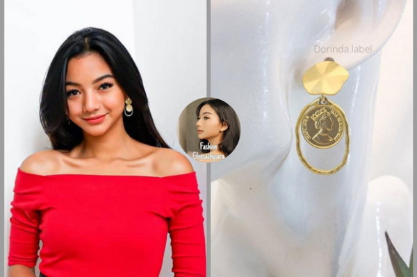 Tiga Koleksi Anting Glenca Chysara, Banderolnya Cuma Rp50 ribuan
