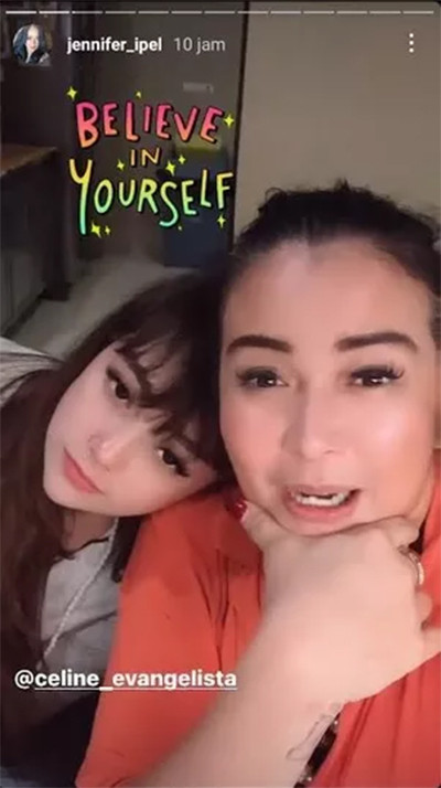 Pernikahan Bermasalah, Celine Evangelista Didoakan Jennifer Jill: 'Semoga Semua Baik-baik Saja'