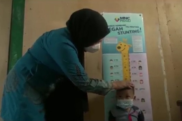 Peringati Hari Gizi Nasional, MNC Peduli Salurkan Bantuan ke Posyandu di Sukabumi