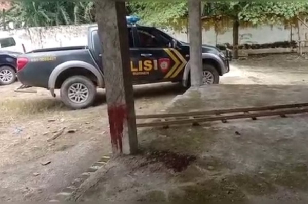 Carok di Balai Desa Banangkah Bangkalan, 1 Orang Terkapar Disabet Celurit