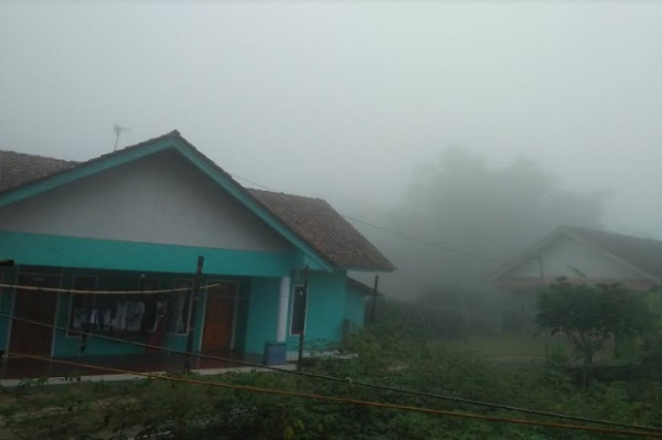 Unik, Negeri Dalam Awan di Majalengka Ini Terus Berkabut