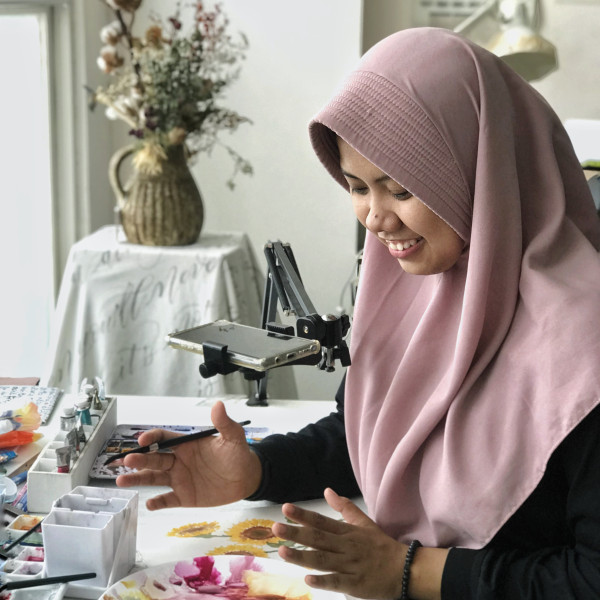 Hand Lettering, dari Hobi Bisa Jadi Peluang Bisnis