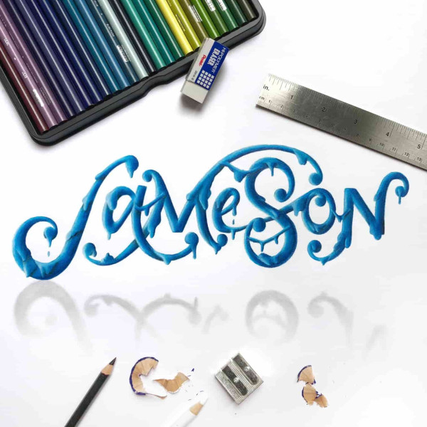 5 Efek Hand Lettering yang Mudah Dibuat di Rumah