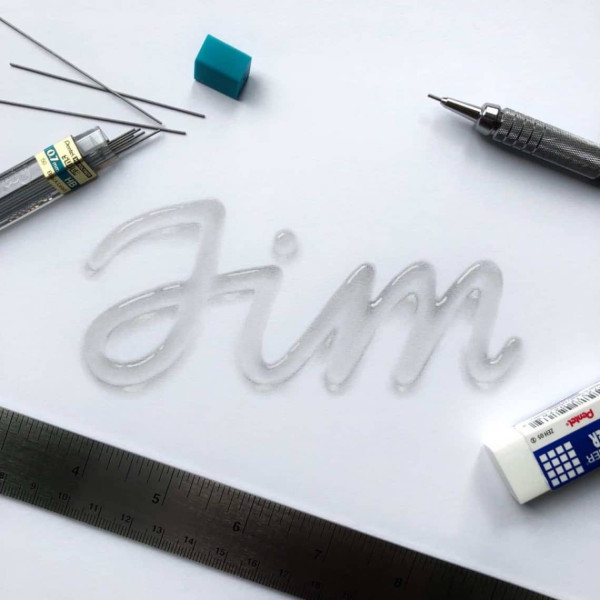 5 Efek Hand Lettering yang Mudah Dibuat di Rumah
