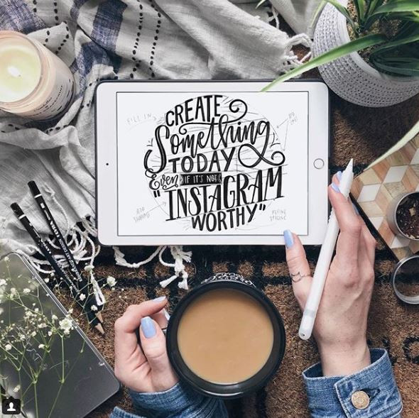 Hand Lettering, dari Hobi Bisa Jadi Peluang Bisnis