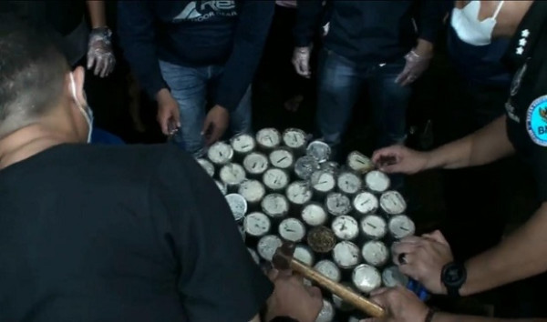 Modus Baru Penyelundupan 450 Kg Ganja yang Disita di Bogor, Dikemas Menyerupai Lemang