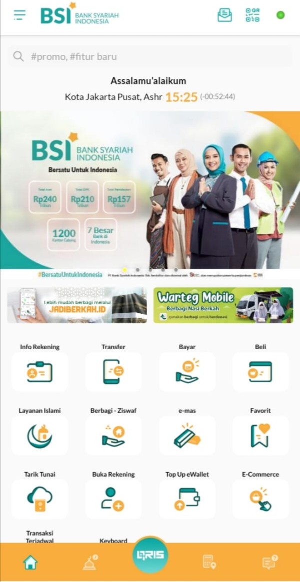 Canggih! Begini Penampakan Aplikasi Mobile Bank Syariah Indonesia