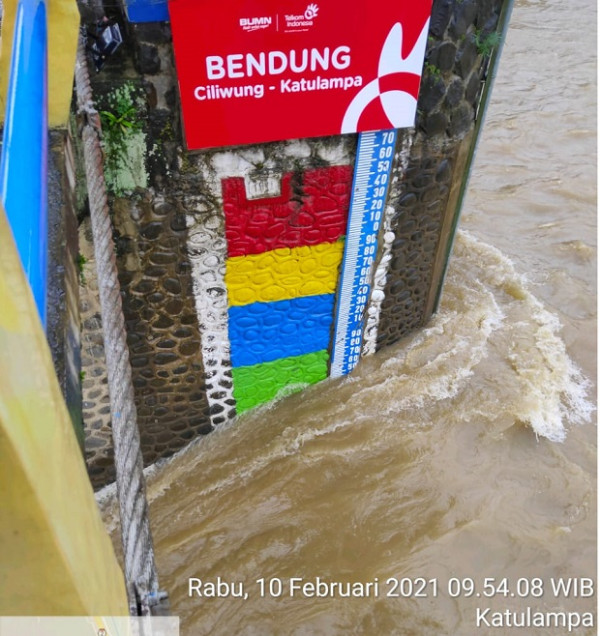 Kawasan Puncak dan Bogor Diguyur Hujan, Warga Bantaran Sungai Ciliwung Diimbau Waspada