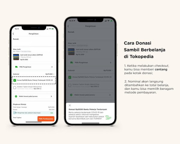 Forwat, BenihBaik, dan Tokopedia Inisiasi Bantuan untuk Jurnalis Terdampak Covid-19