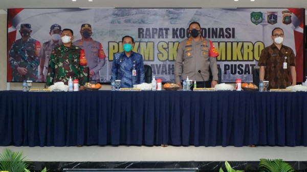 Tekan Covid-19, Tiga Pilar Jakarta Pusat Siap Buat Polisi Kampung Tangguh Jaya
