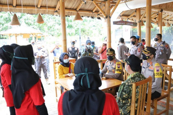 Kapolda Jateng Kunjungi Keberhasilan Kampung Siaga Candi di Rembang