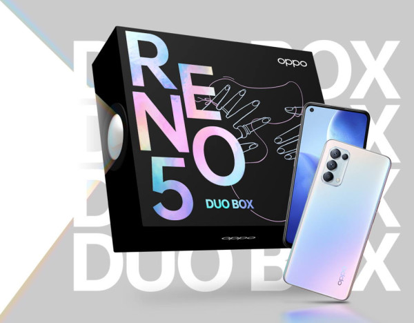 Rayakan Valentine, OPPO Rilis Reno5 Duo Box dengan Kotak Proyektor
