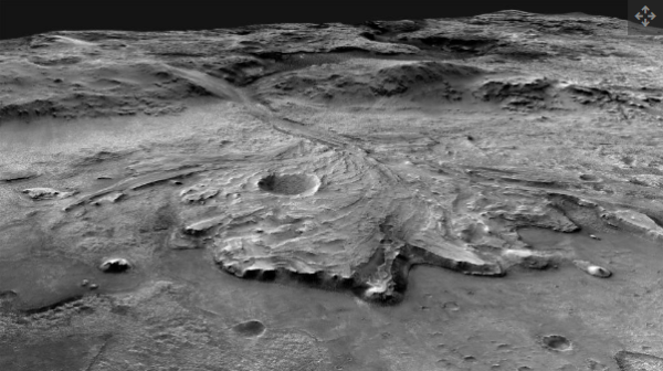Foto-foto Indah Kawah Jezero, Lokasi Pendaratan Perseverance NASA di Mars