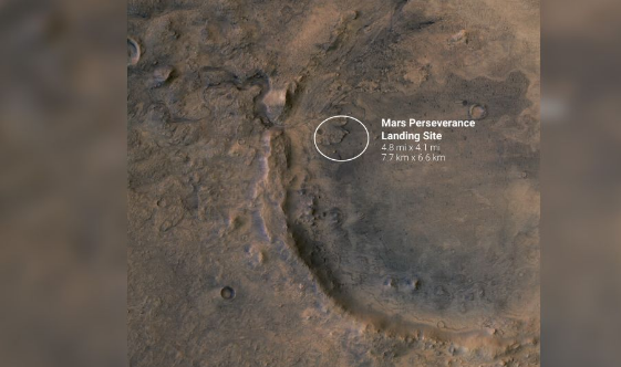 Foto-foto Indah Kawah Jezero, Lokasi Pendaratan Perseverance NASA di Mars