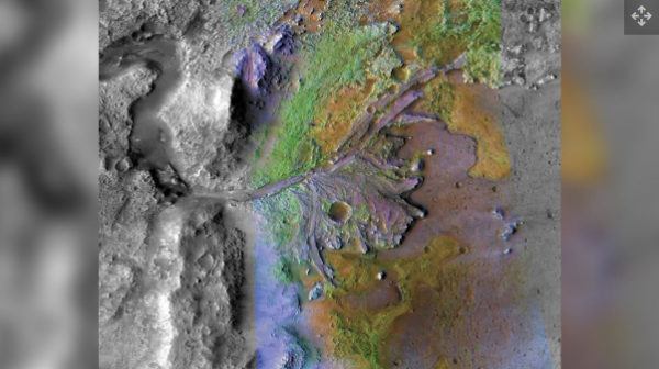 Foto-foto Indah Kawah Jezero, Lokasi Pendaratan Perseverance NASA di Mars
